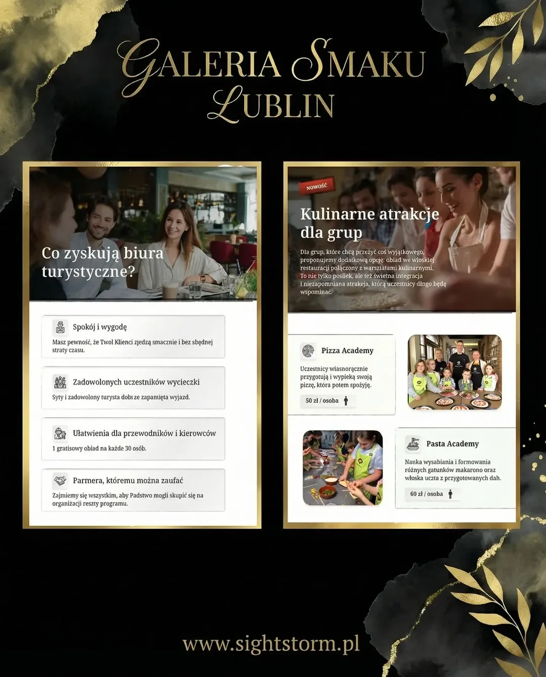 Oferta Galerii Smaku, plansza 3