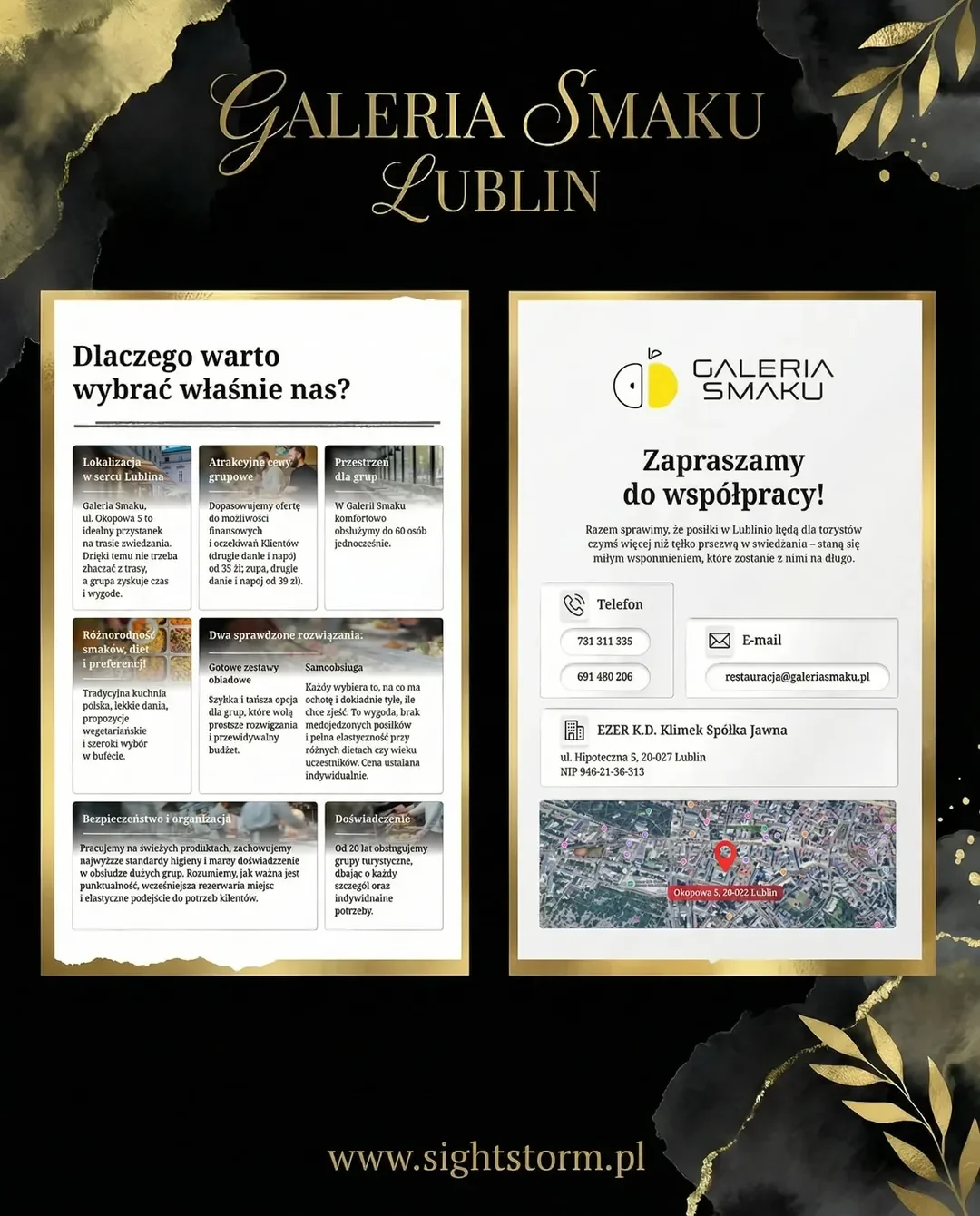 Oferta Galerii Smaku, plansza 4